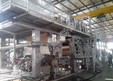 One Wire Rewinding Toilet Paper Manufacturing Machine High Efficiency
