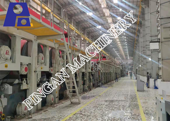 White Coated 	Duplex Paper Board Making Machine With Hydraulic Headbox